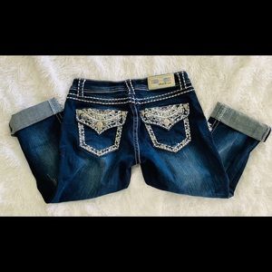 Capris Grace in LA Jean Capris EUC size 27